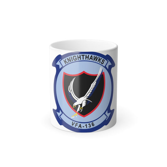 VFA 136 Knighthawks v2 (U.S. Navy) Color Changing Mug 11oz-11oz-The Sticker Space