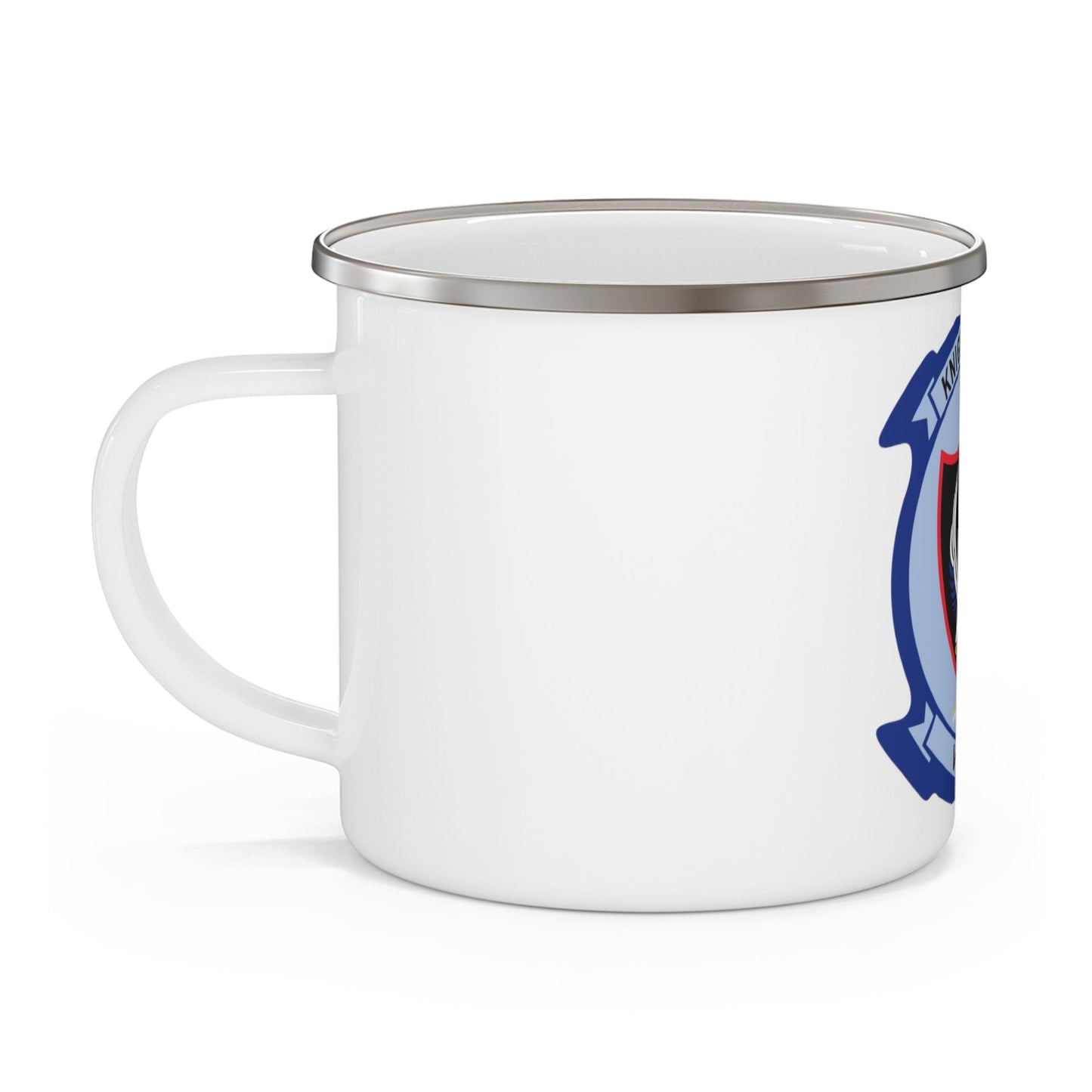 VFA 136 Knighthawks v2 (U.S. Navy) Enamel Mug 12oz-12oz-The Sticker Space