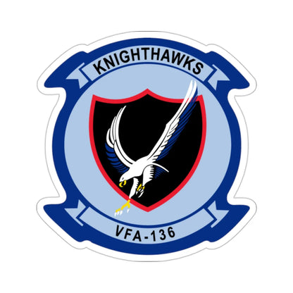 VFA 136 Knighthawks v2 (U.S. Navy) STICKER Vinyl Die-Cut Decal 2 Inch - The Sticker Space