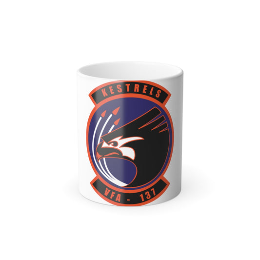 VFA 137 Kestrels 2018 (U.S. Navy) Color Changing Mug 11oz-11oz-The Sticker Space