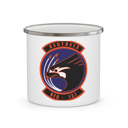 VFA 137 Kestrels 2018 (U.S. Navy) Enamel Mug 12oz-12oz-The Sticker Space