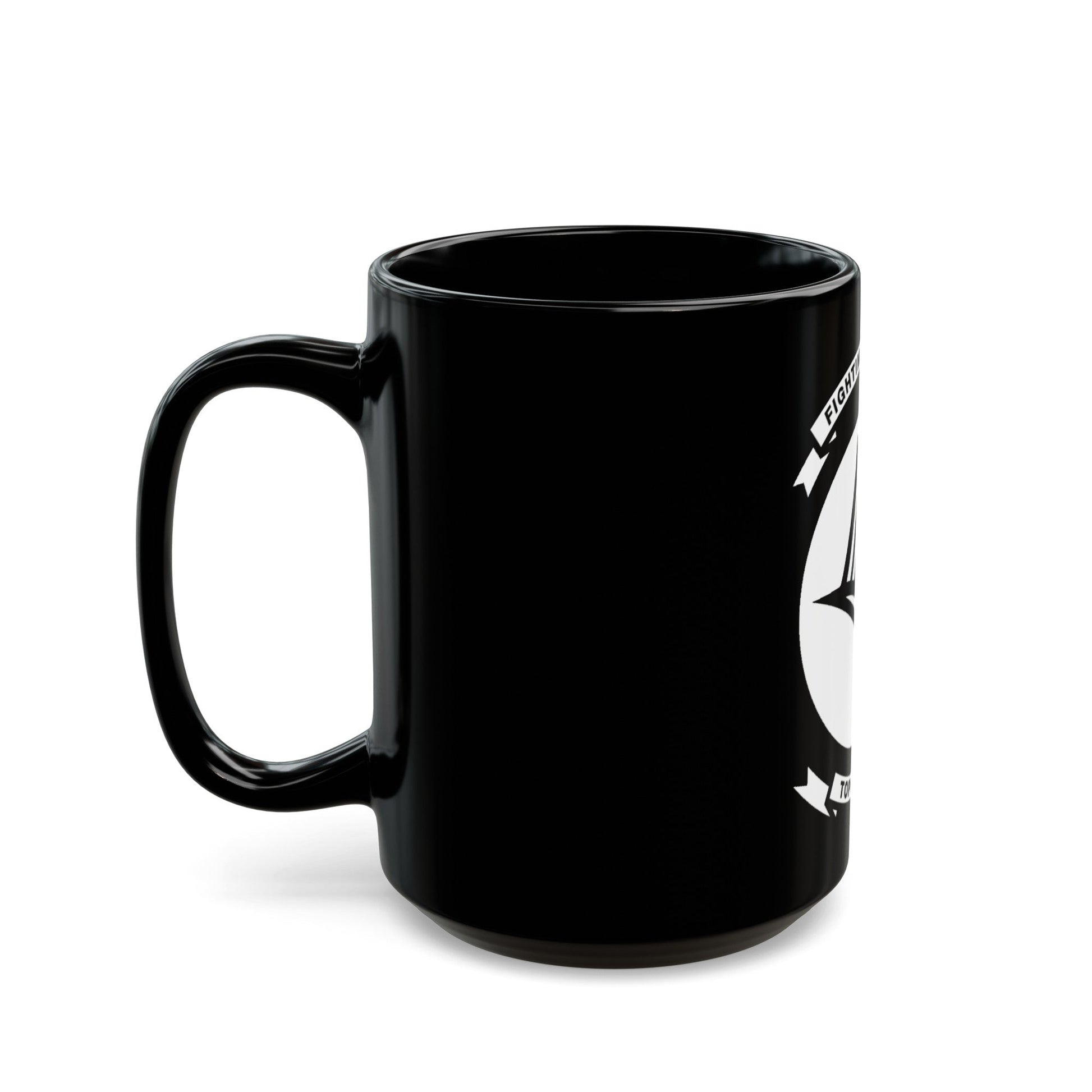 VFA 14 Tophatters (U.S. Navy) Black Coffee Mug-The Sticker Space