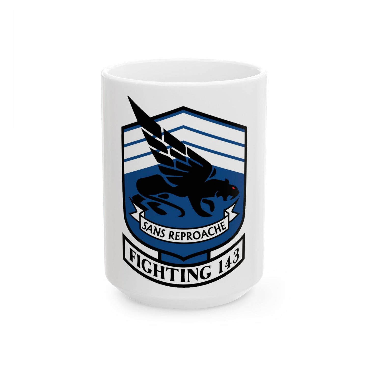 VFA 143 Strike Fighter Squadron 143 (U.S. Navy) White Coffee Mug-15oz-The Sticker Space