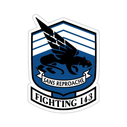 VFA 143 Strike Fighter Squadron 143 (U.S. Navy) STICKER Vinyl Die-Cut Decal 4 Inch - The Sticker Space