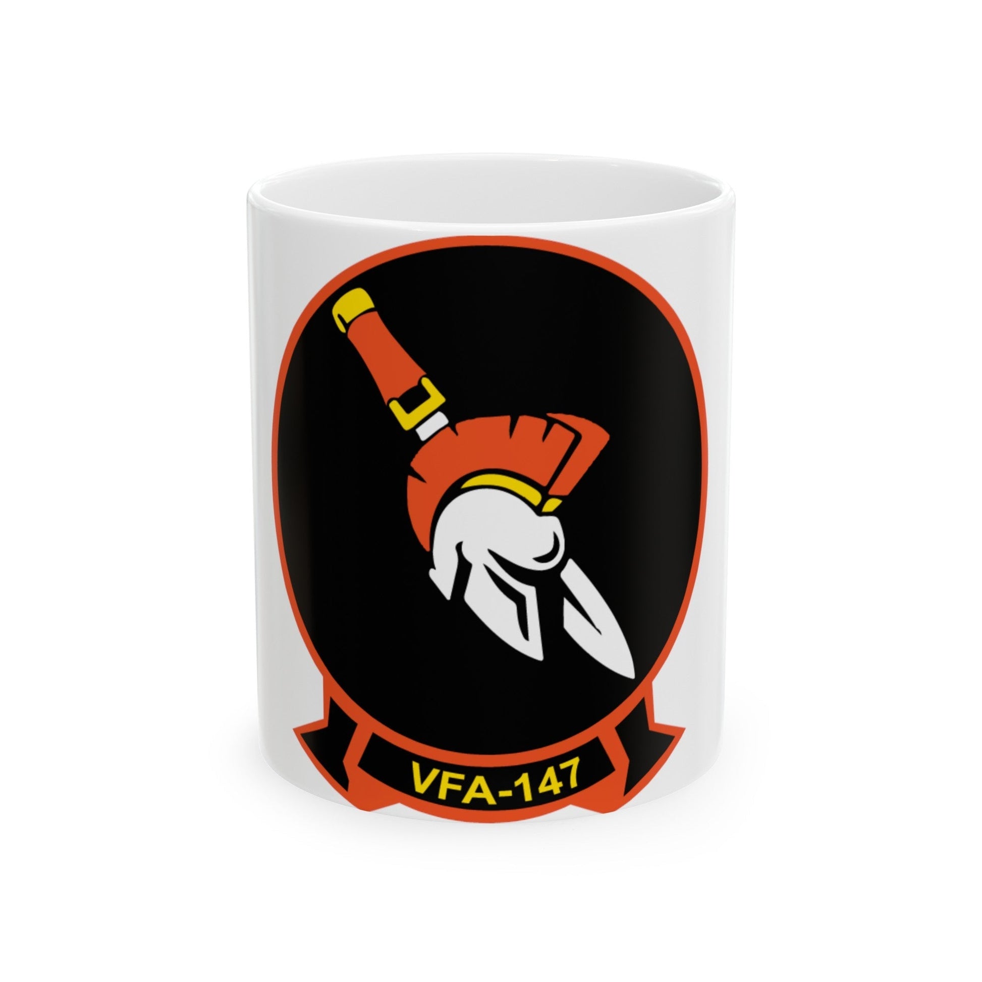 VFA 147 Argonauts (U.S. Navy) White Coffee Mug-11oz-The Sticker Space