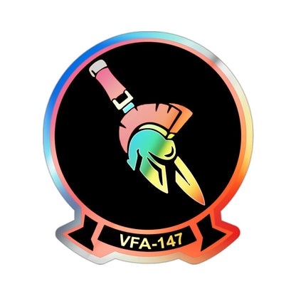 VFA 147 Argonauts (U.S. Navy) Holographic STICKER Die-Cut Vinyl Decal 2 Inch Holographic - The Sticker Space