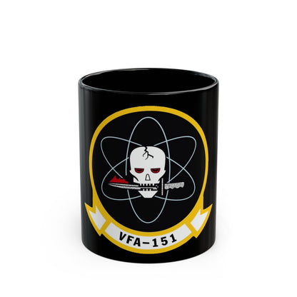 VFA 151 Strike Fighter Squadron 151 (U.S. Navy) Black Coffee Mug-11oz-The Sticker Space