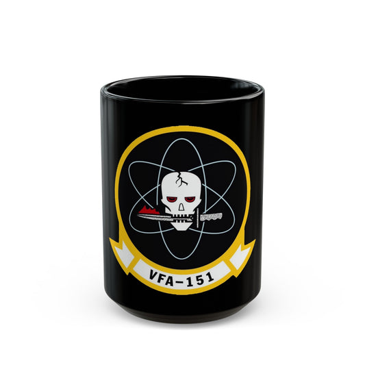 VFA 151 Strike Fighter Squadron 151 (U.S. Navy) Black Coffee Mug-15oz-The Sticker Space