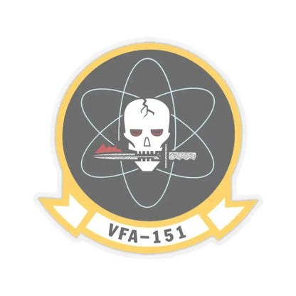 VFA 151 Strike Fighter Squadron 151 (U.S. Navy) STICKER Vinyl Kiss-Cut Decal 2 Inch Transparent - The Sticker Space