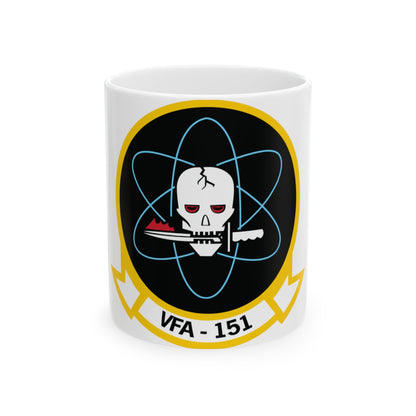 VFA 151 Vigilantes (U.S. Navy) White Coffee Mug-11oz-The Sticker Space