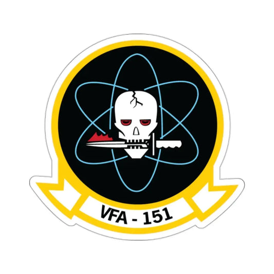 VFA 151 Vigilantes (U.S. Navy) STICKER Vinyl Kiss-Cut Decal 2 Inch White - The Sticker Space