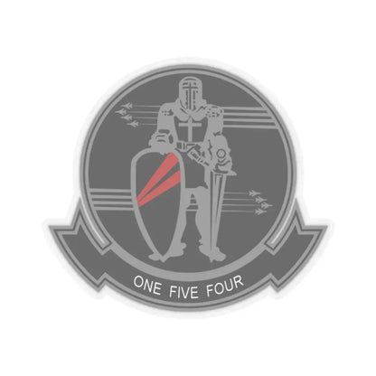 VFA 154 Strike Fighter Squadron 154 US Navy insignia 2013 (U.S. Navy) STICKER Vinyl Kiss-Cut Decal 2 Inch Transparent - The Sticker Space