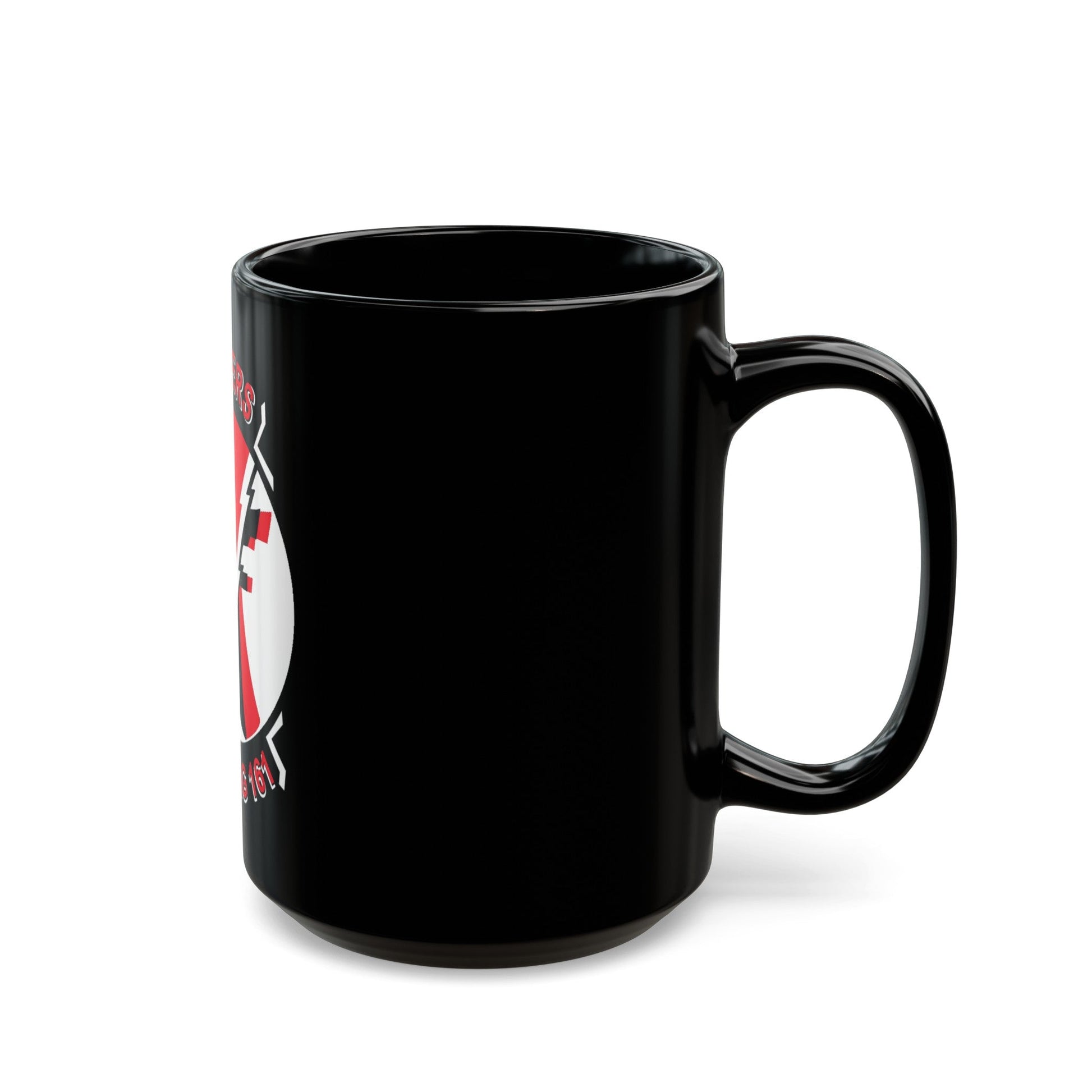VFA 161 Charges (U.S. Navy) Black Coffee Mug-The Sticker Space