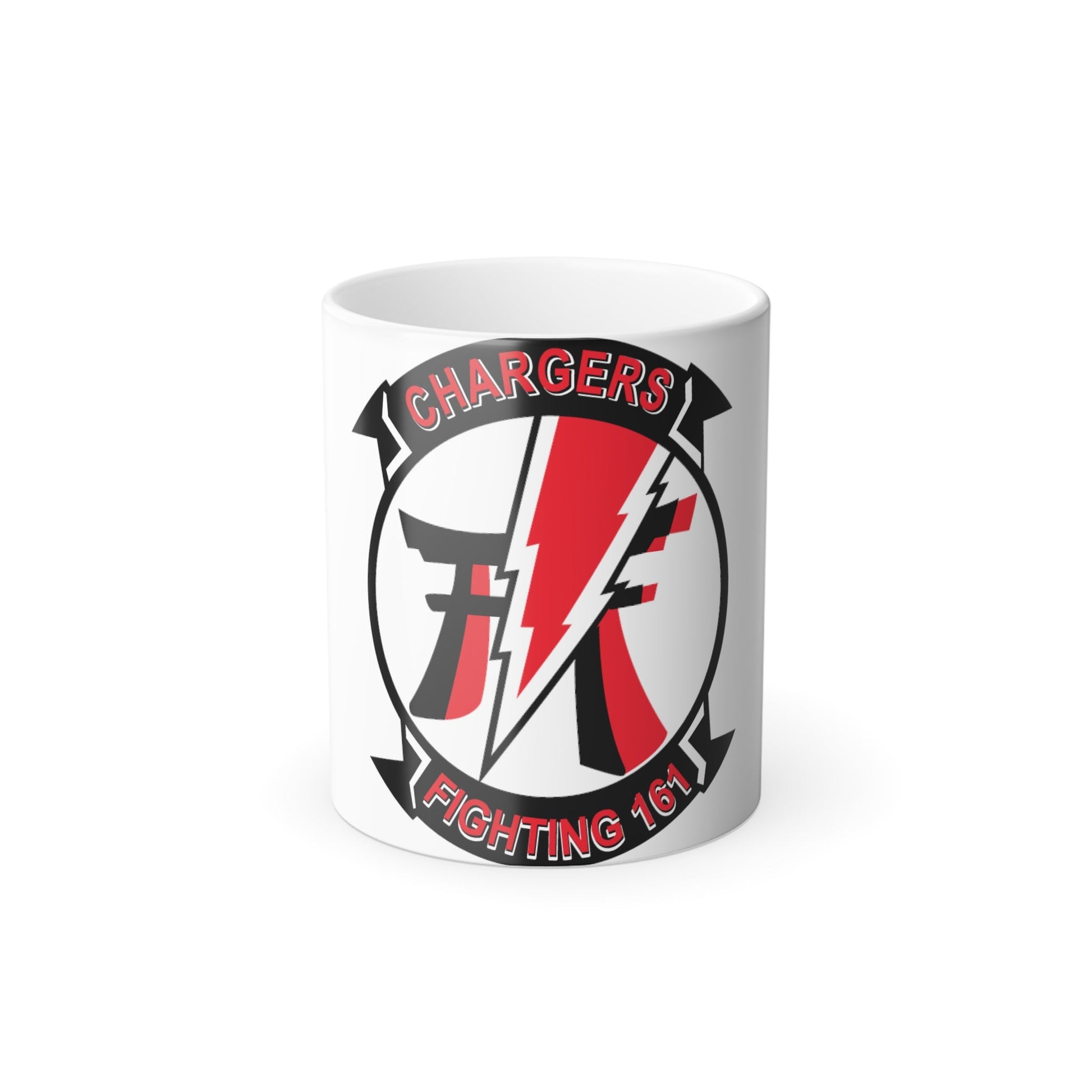 VFA 161 Charges (U.S. Navy) Color Changing Mug 11oz-11oz-The Sticker Space