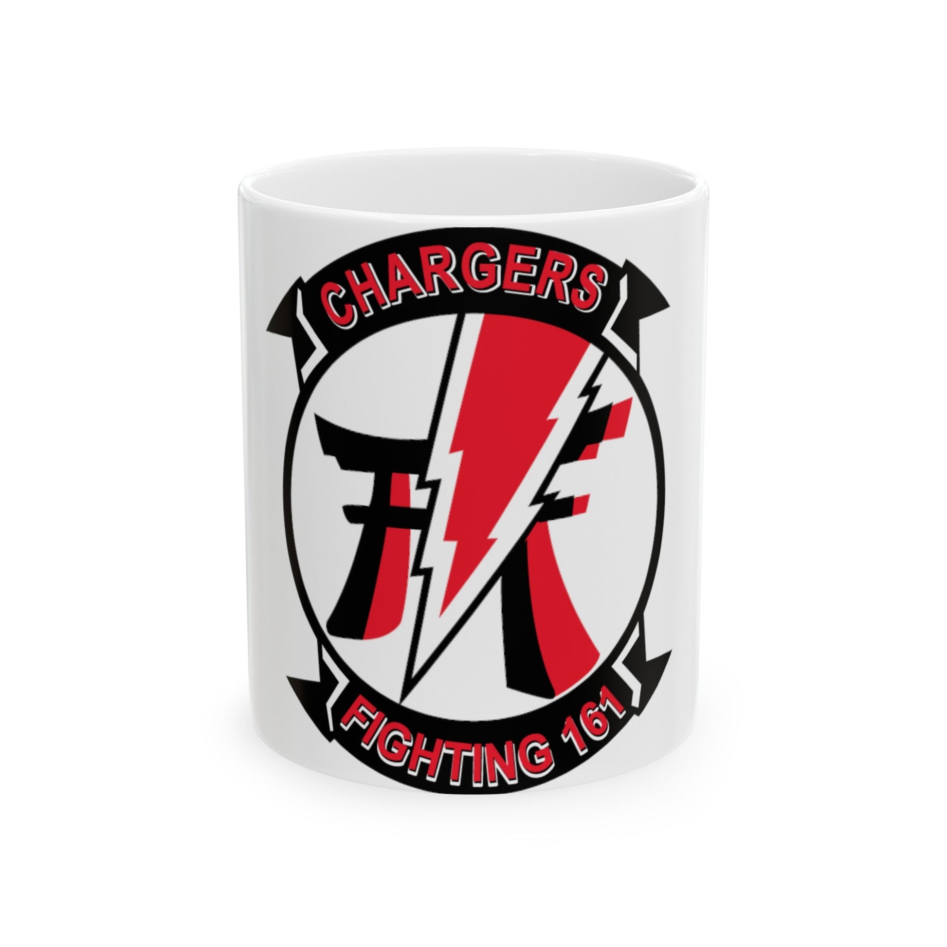 VFA 161 Charges (U.S. Navy) White Coffee Mug-11oz-The Sticker Space