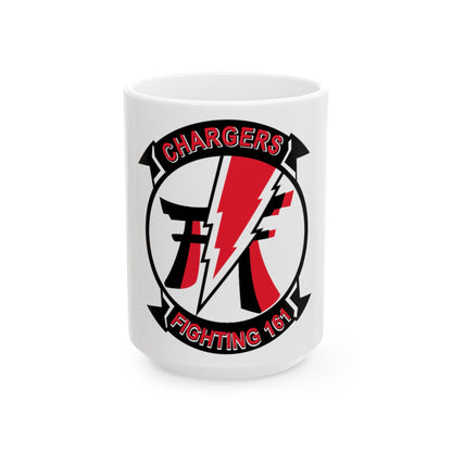 VFA 161 Charges (U.S. Navy) White Coffee Mug-15oz-The Sticker Space
