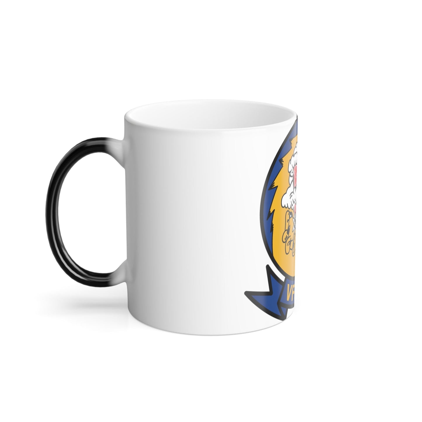 VFA 192 Golden Dragons (U.S. Navy) Color Changing Mug 11oz-11oz-The Sticker Space