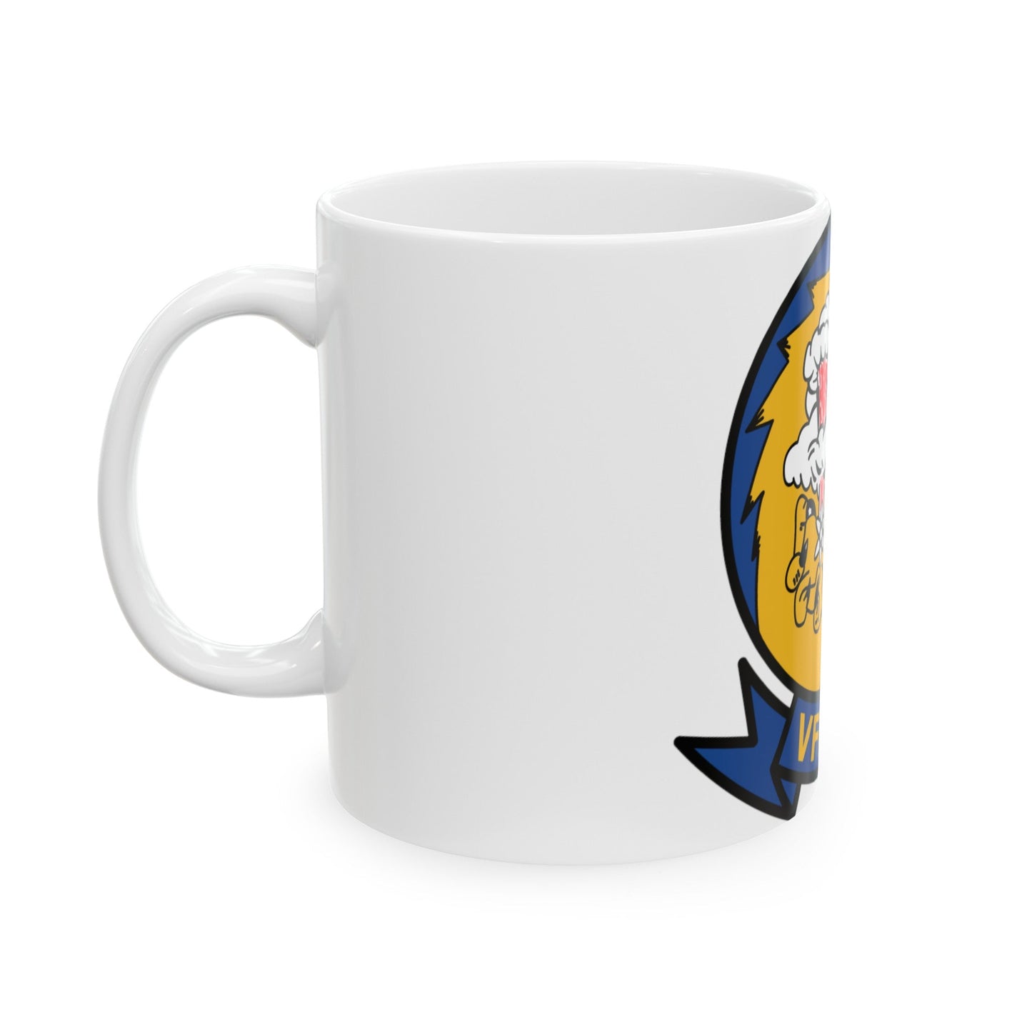 VFA 192 Golden Dragons (U.S. Navy) White Coffee Mug-The Sticker Space