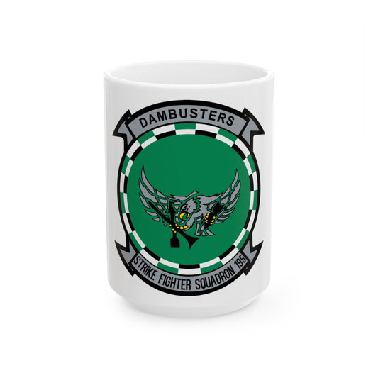 VFA 195 Dambusters (U.S. Navy) White Coffee Mug-15oz-The Sticker Space