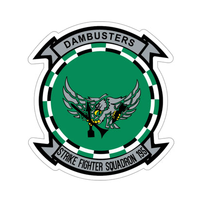 VFA 195 Dambusters (U.S. Navy) STICKER Vinyl Die-Cut Decal 5 Inch - The Sticker Space