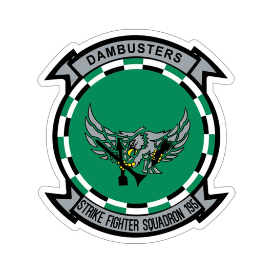 VFA 195 Dambusters (U.S. Navy) STICKER Vinyl Die-Cut Decal 6 Inch - The Sticker Space