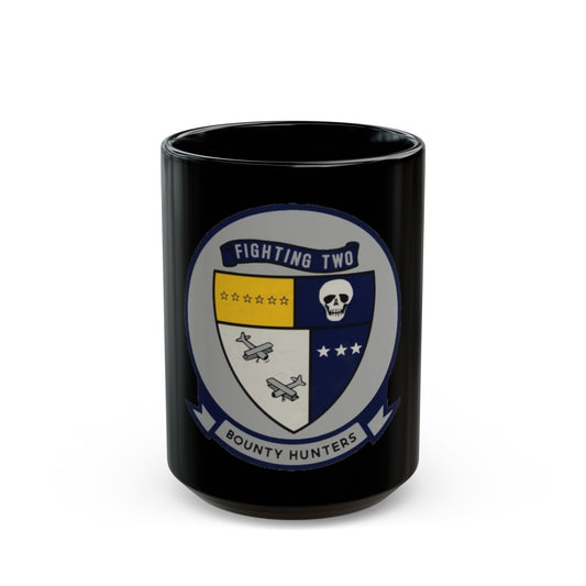 VFA 2 1 (U.S. Navy) Black Coffee Mug-15oz-The Sticker Space