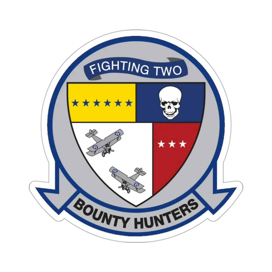 VFA 2 (U.S. Navy) STICKER Vinyl Die-Cut Decal 3 Inch - The Sticker Space