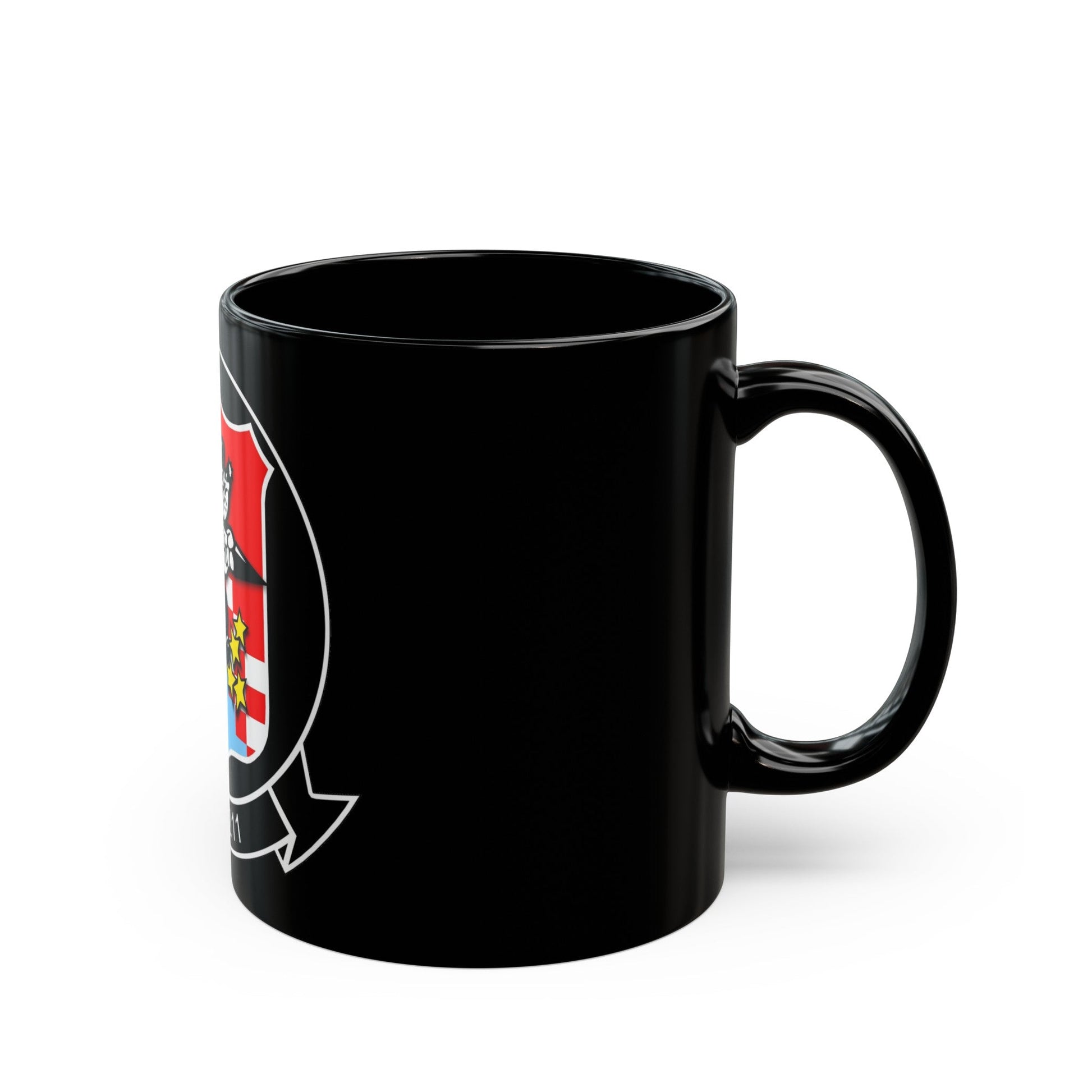 VFA 211 Strike Fighter Squadron 211 (U.S. Navy) Black Coffee Mug-The Sticker Space