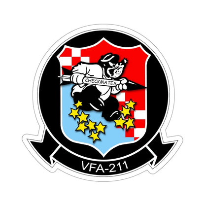 VFA 211 Strike Fighter Squadron 211 (U.S. Navy) STICKER Vinyl Die-Cut Decal 4 Inch - The Sticker Space