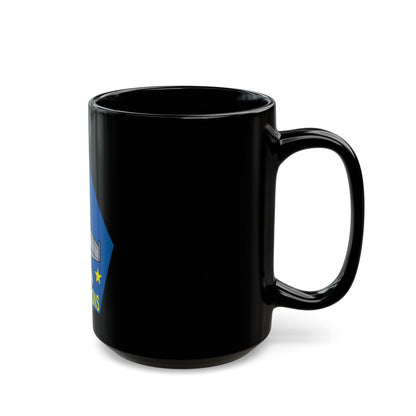 VFA 213 Black Lions (U.S. Navy) Black Coffee Mug-The Sticker Space