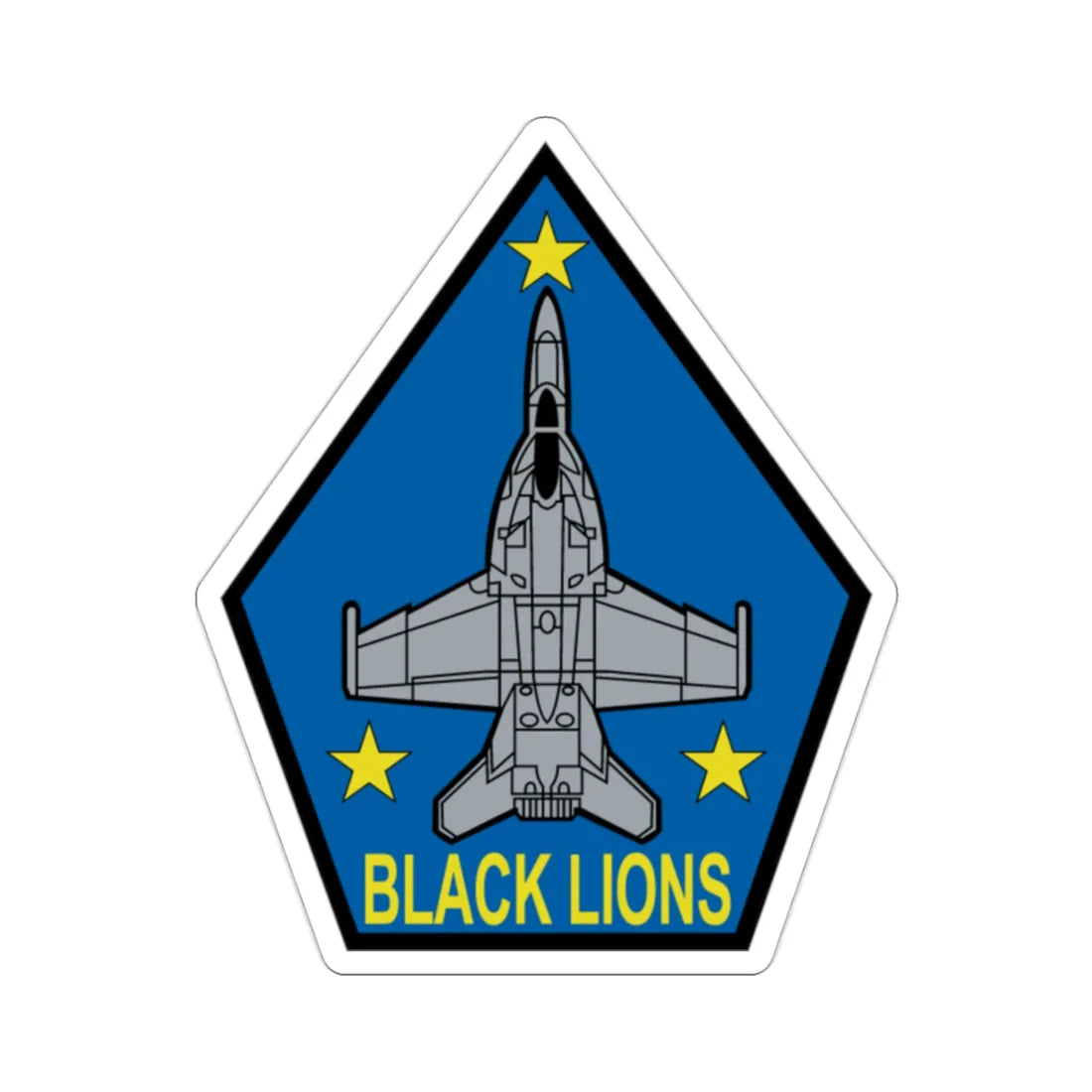 VFA 213 Black Lions (U.S. Navy) STICKER Vinyl Die-Cut Decal 2 Inch - The Sticker Space