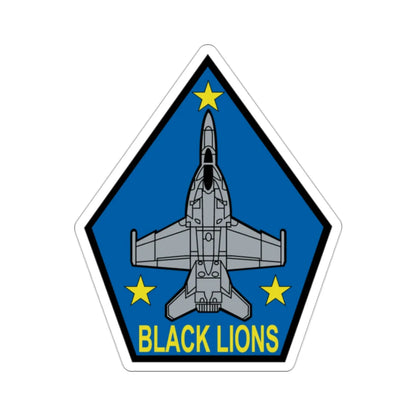 VFA 213 Black Lions (U.S. Navy) STICKER Vinyl Die-Cut Decal 2 Inch - The Sticker Space