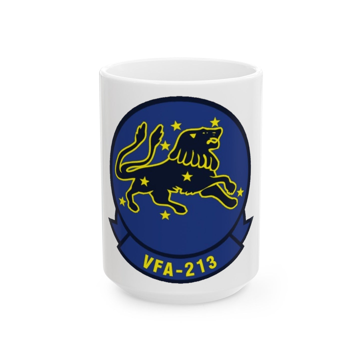 VFA 213 Strike Fighter Squadron 213 (U.S. Navy) White Coffee Mug-15oz-The Sticker Space