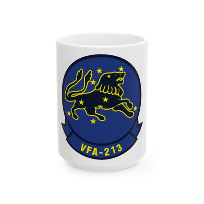 VFA 213 Strike Fighter Squadron 213 (U.S. Navy) White Coffee Mug-15oz-The Sticker Space