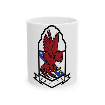 VFA 22 (U.S. Navy) White Coffee Mug-11oz-The Sticker Space