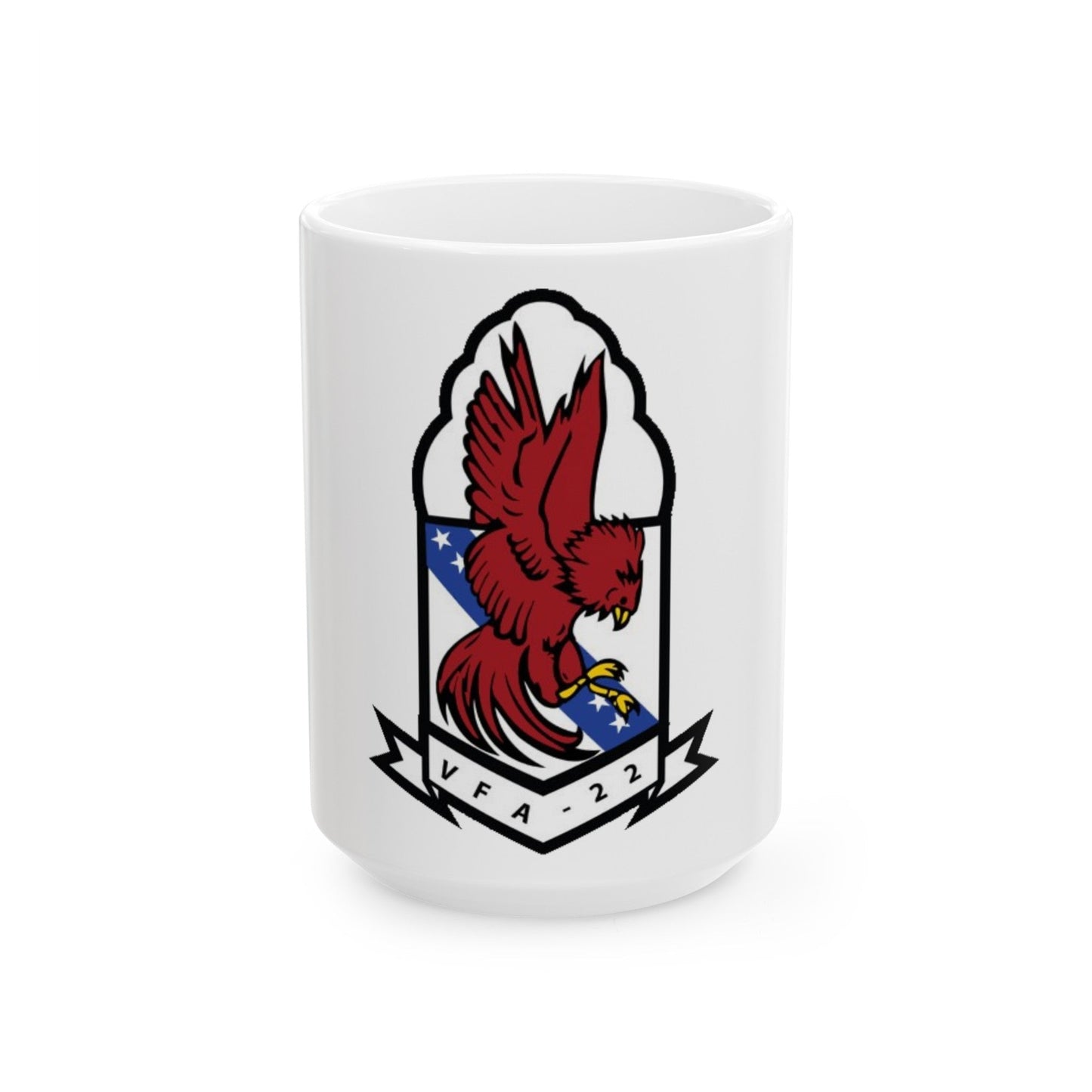 VFA 22 (U.S. Navy) White Coffee Mug-15oz-The Sticker Space