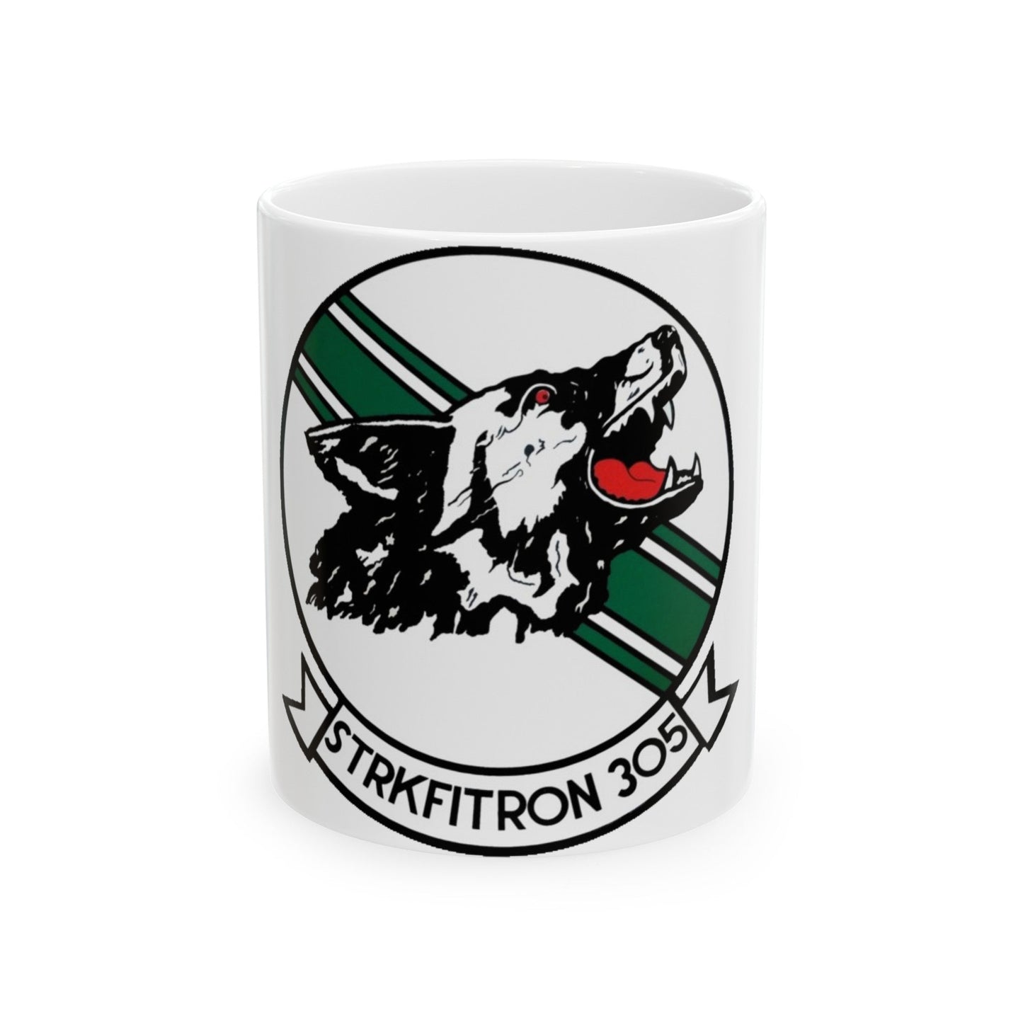 VFA 305 Strike Fighter Squadron 305 (U.S. Navy) White Coffee Mug-11oz-The Sticker Space