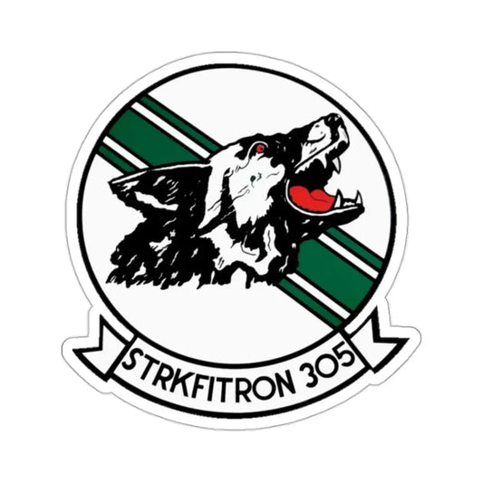 VFA 305 Strike Fighter Squadron 305 (U.S. Navy) STICKER Vinyl Kiss-Cut Decal 2 Inch White - The Sticker Space