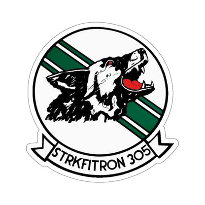 VFA 305 Strike Fighter Squadron 305 (U.S. Navy) STICKER Vinyl Kiss-Cut Decal 3 Inch White - The Sticker Space