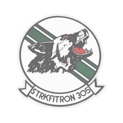 VFA 305 Strike Fighter Squadron 305 (U.S. Navy) STICKER Vinyl Kiss-Cut Decal 4 Inch Transparent - The Sticker Space