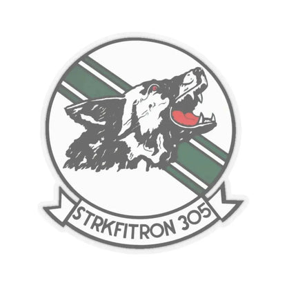 VFA 305 Strike Fighter Squadron 305 (U.S. Navy) STICKER Vinyl Kiss-Cut Decal 6 Inch Transparent - The Sticker Space