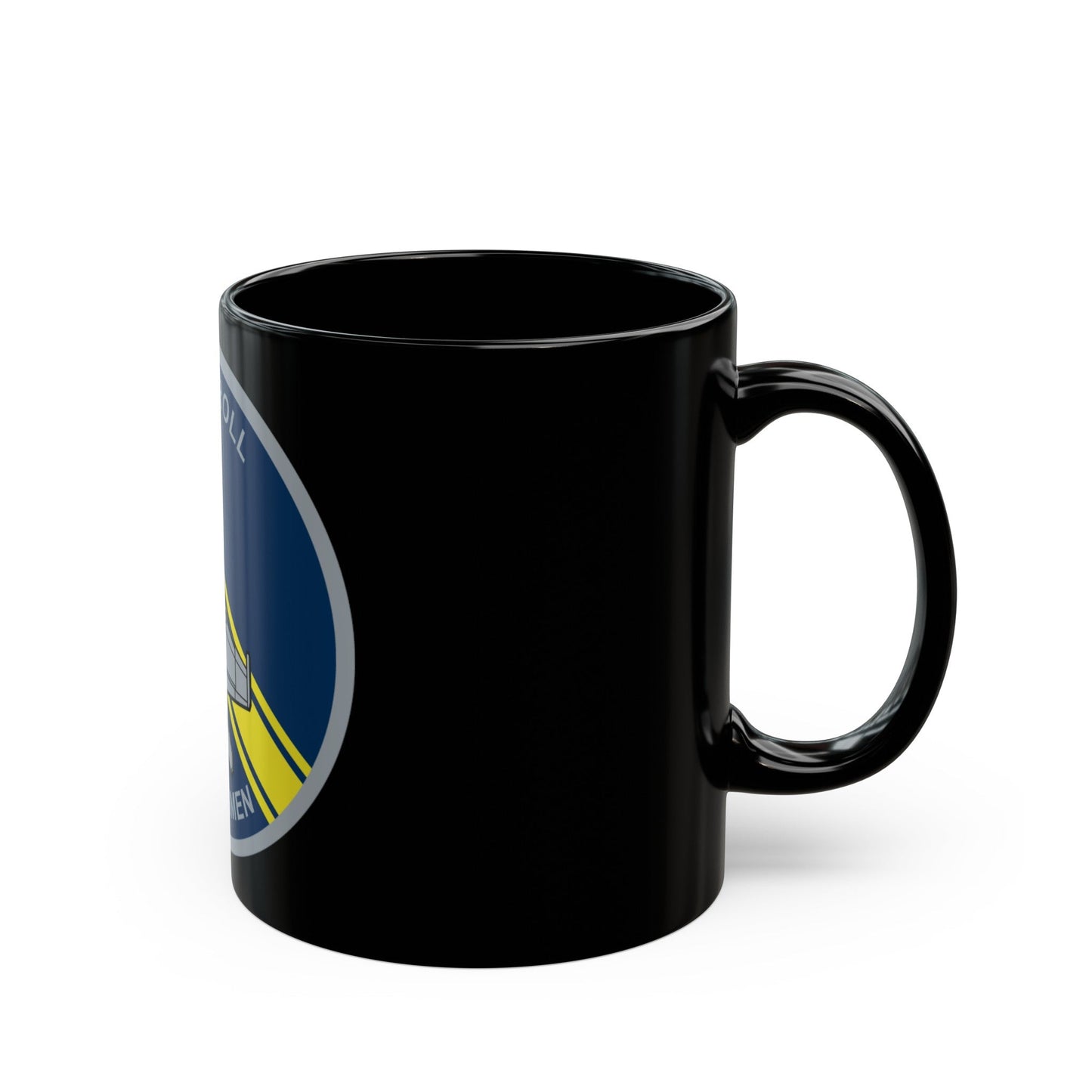 VFA 32 Fighting Swordsmen (U.S. Navy) Black Coffee Mug-The Sticker Space