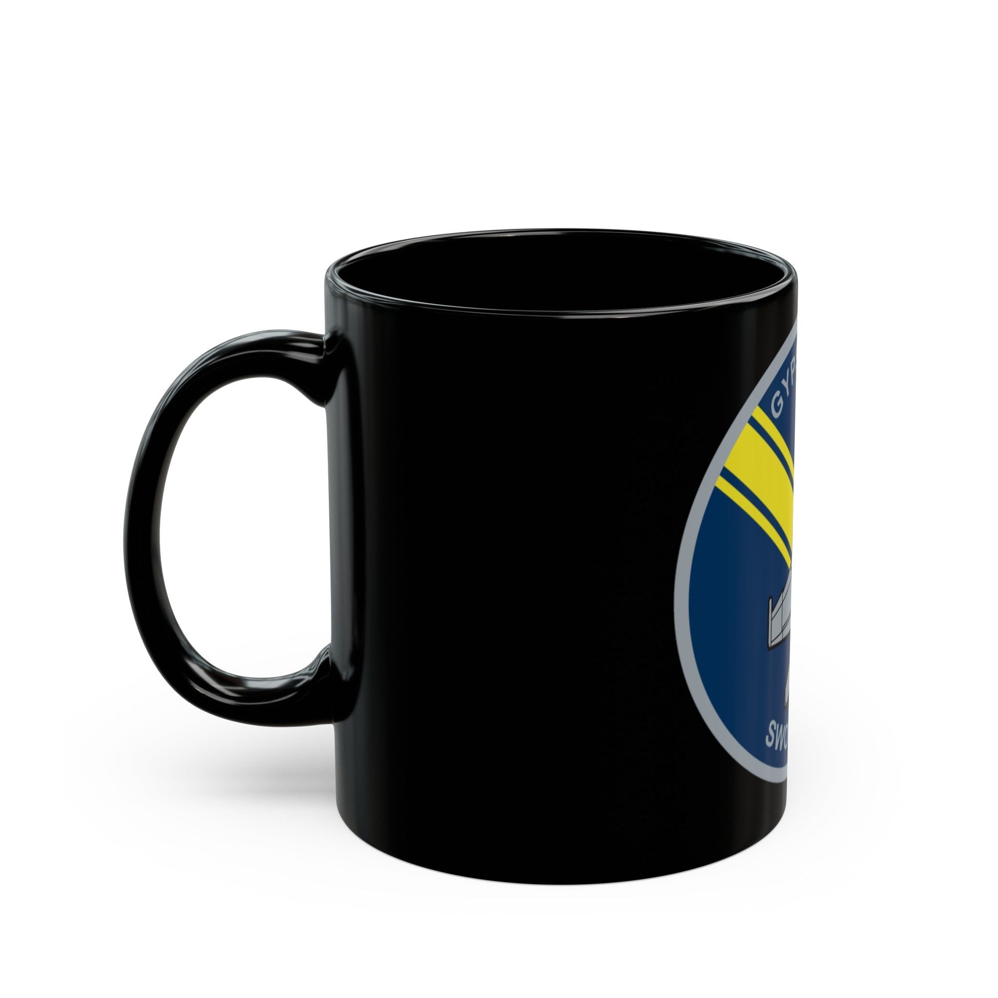 VFA 32 Fighting Swordsmen (U.S. Navy) Black Coffee Mug-The Sticker Space