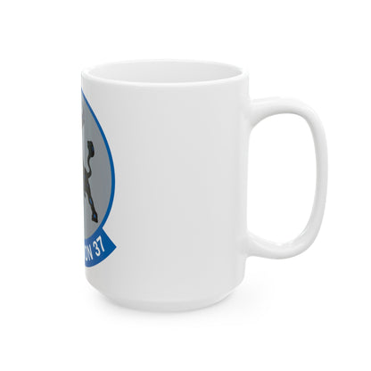 VFA 37 Ragin' Bulls STRKFITRON 37 (U.S. Navy) White Coffee Mug-The Sticker Space