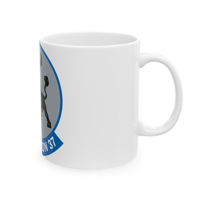 VFA 37 Ragin' Bulls STRKFITRON 37 (U.S. Navy) White Coffee Mug-The Sticker Space