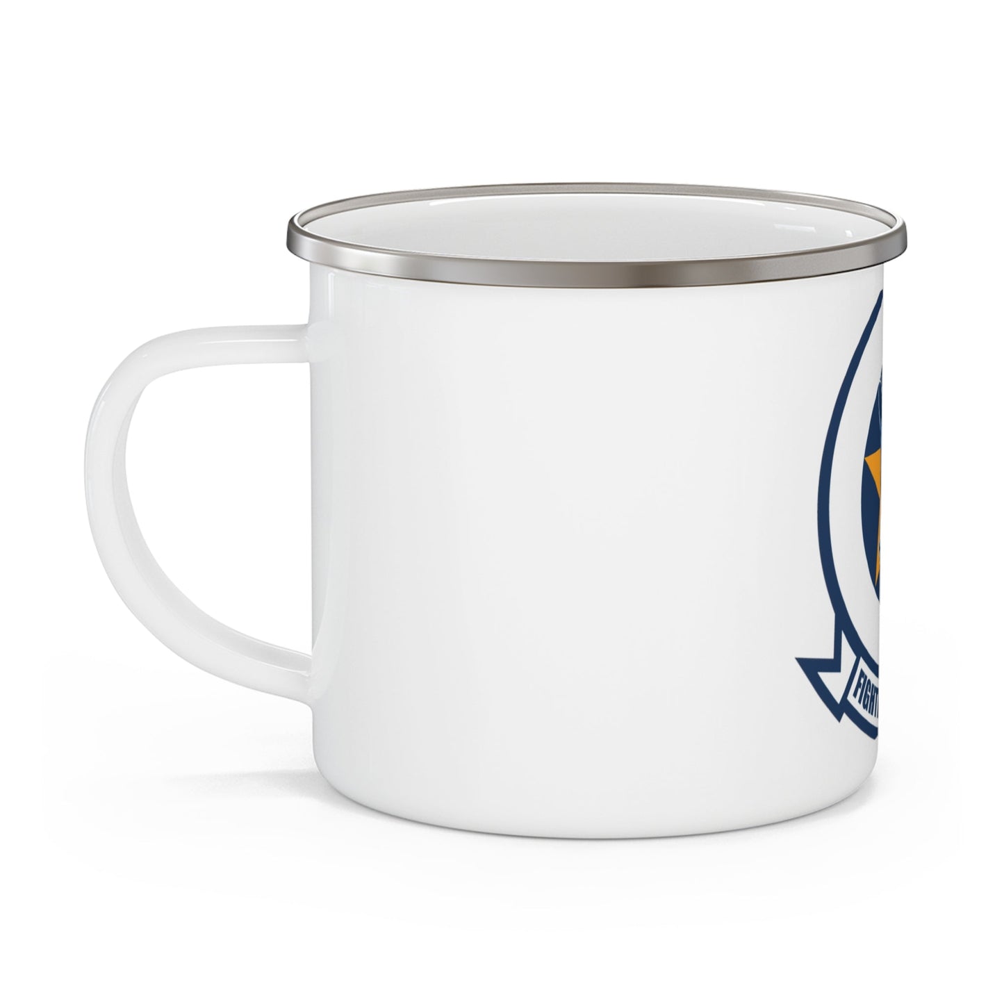 VFA 51 Fighting Fifty One (U.S. Navy) Enamel Mug 12oz-12oz-The Sticker Space