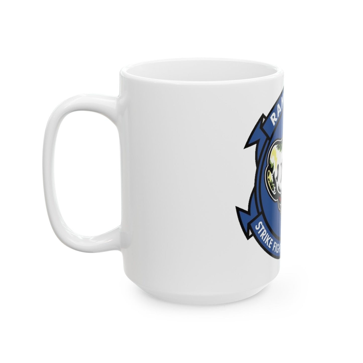 VFA 83 Strike Fighter Squadron 83 (U.S. Navy) White Coffee Mug-The Sticker Space