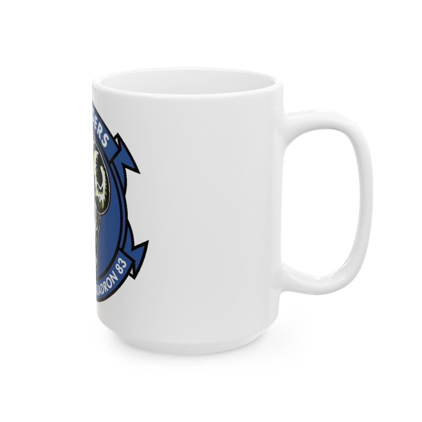 VFA 83 Strike Fighter Squadron 83 (U.S. Navy) White Coffee Mug-The Sticker Space