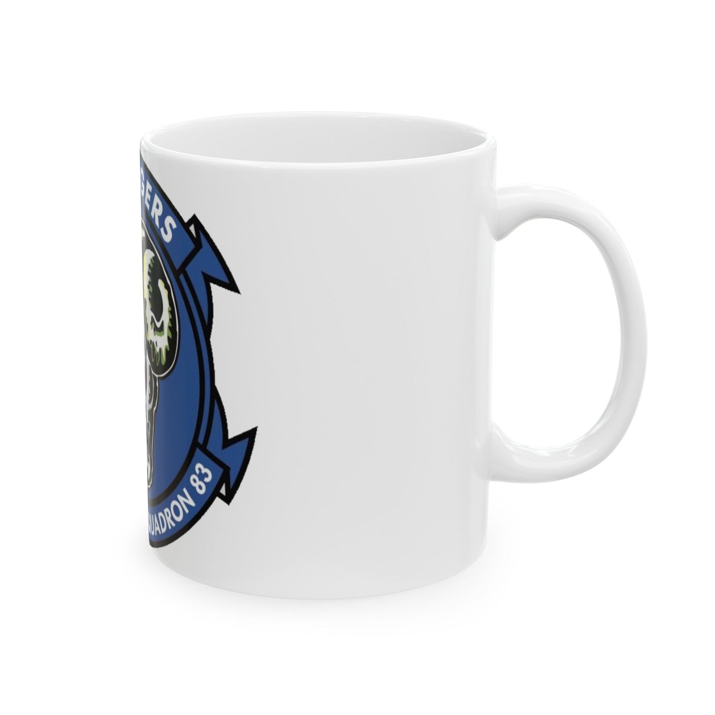 VFA 83 Strike Fighter Squadron 83 (U.S. Navy) White Coffee Mug-The Sticker Space