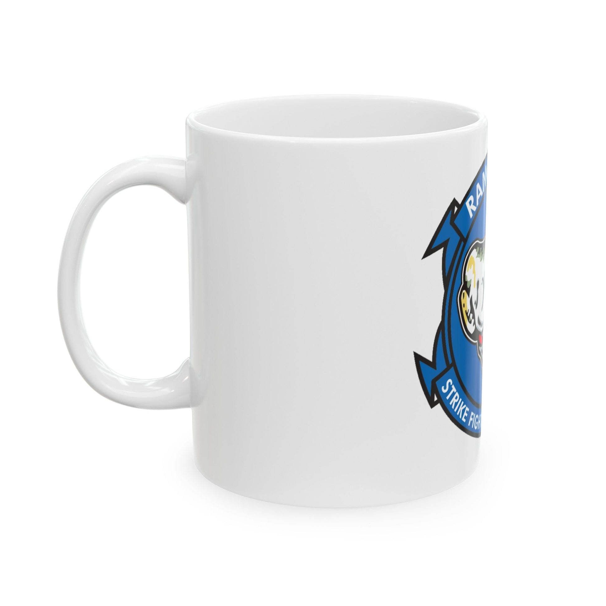 VFA 83 Strike Fighters Sq 83 (U.S. Navy) White Coffee Mug-The Sticker Space